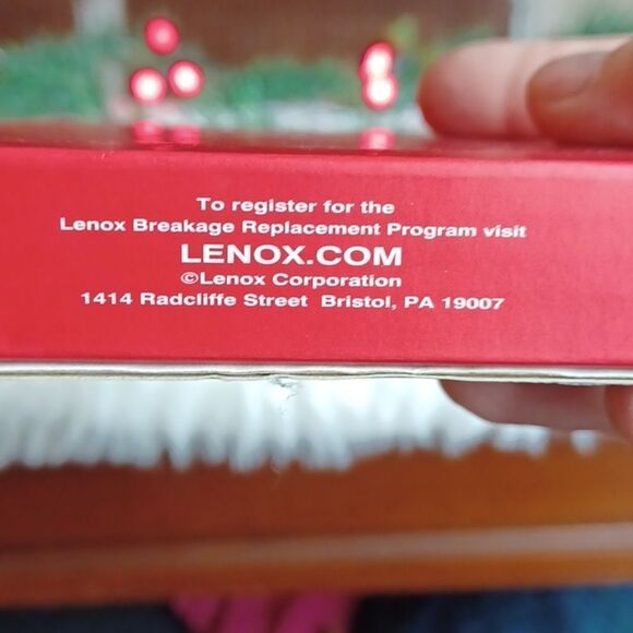 LENOX SETOF 2  Collectors Silver /W Jewels Santa &MrSnowMan New  4x4 - Picture 10 of 12